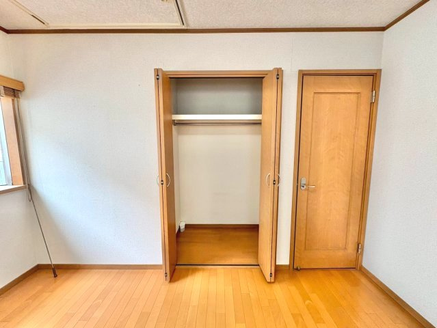 全居室収納付きで、お部屋がすっきり片付きます。