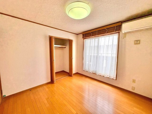 全居室収納付きで、お部屋がすっきり片付きます。