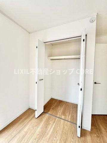 全居室に収納を完備しておりますので、居室の全空間を有効活用出来ます。　