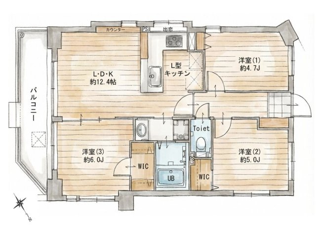間取り：311002388912