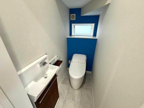 【千年1丁目　モデルハウス分譲のトイレ】