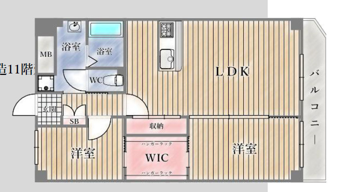 間取り：328000623998