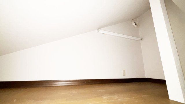 空間を有効活用できるロフト付き