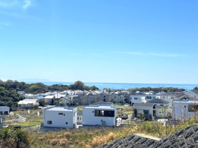海が一望できます。