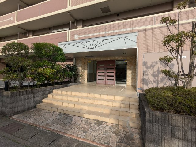 マンションの入り口