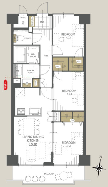 間取り：313004601535