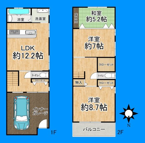 間取り：327002267136