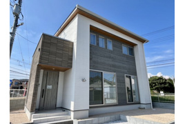 宇部市野中の新築戸建ての外観