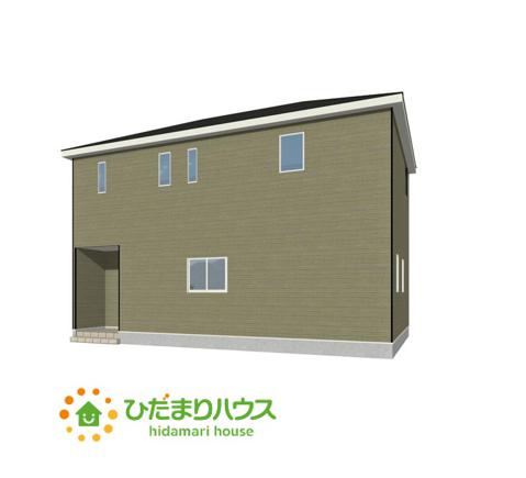 明るい光が差し込む開放感あふれる住まいです。