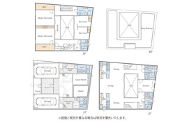 渋谷区神宮前3丁目 中古戸建の間取り