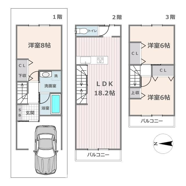 間取り：326000266551
