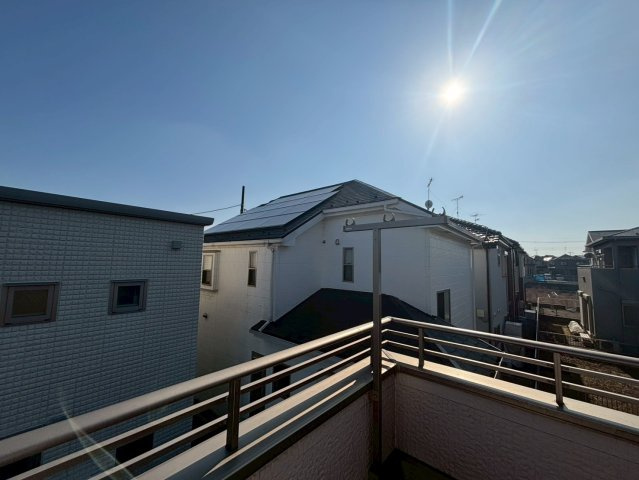 南側に面したバルコニー☆彡お洗濯物がよく乾きます♪      　
