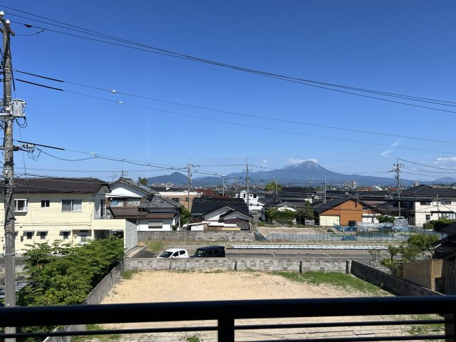 2階窓から