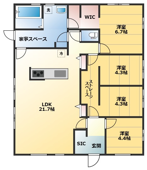 間取り：346000044352