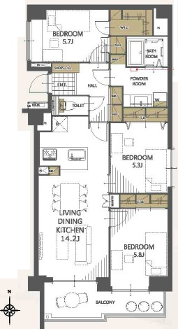 間取り：310000086304
