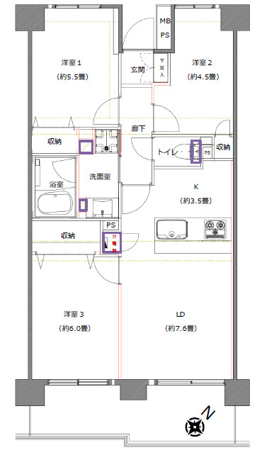 間取り：311002431372