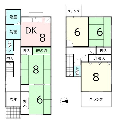 間取り：329000143651