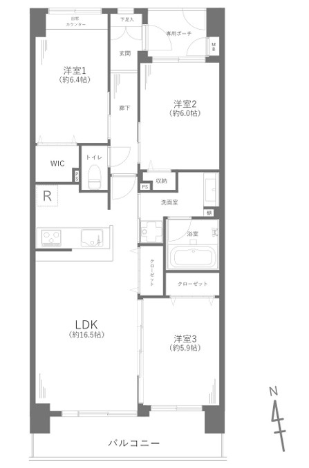 間取り：314002807481