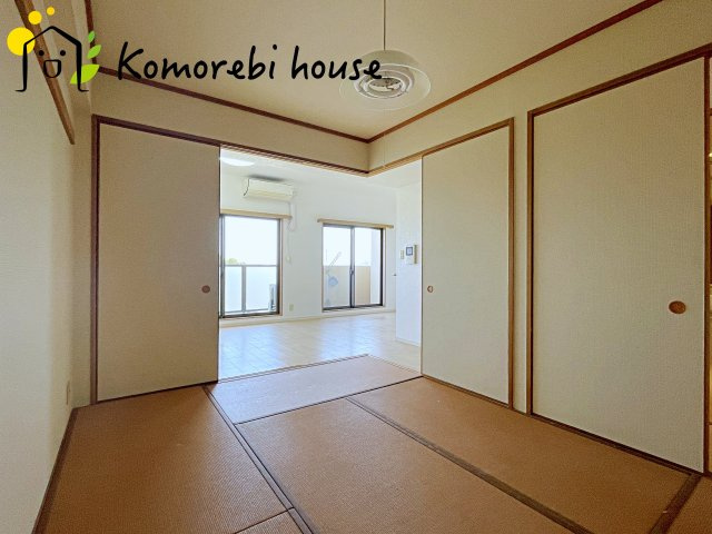 明るい和室です