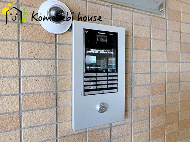 オートロック付きです