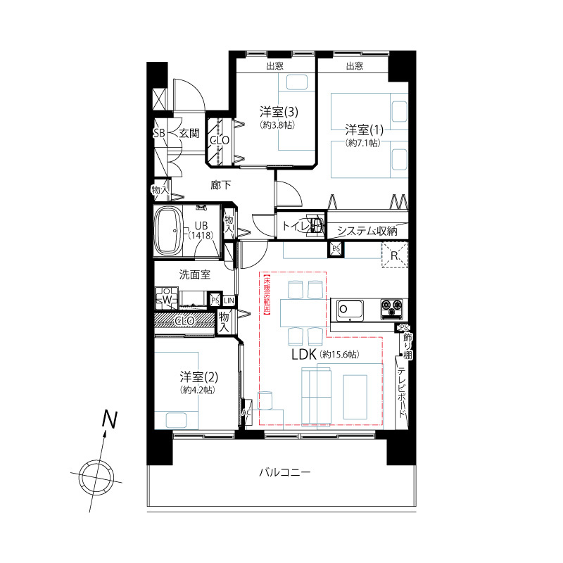 間取り：313004874483