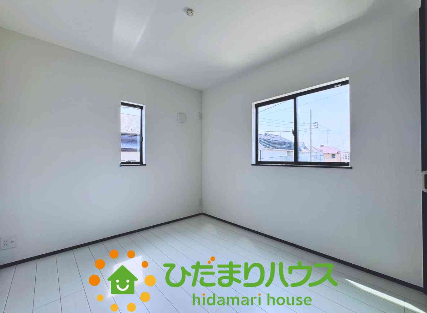 自然光を取り込みやすい2面採光のお部屋です。
