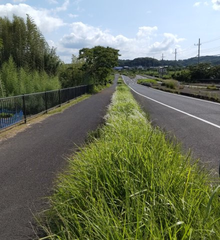 バイパスに面した便利な立地