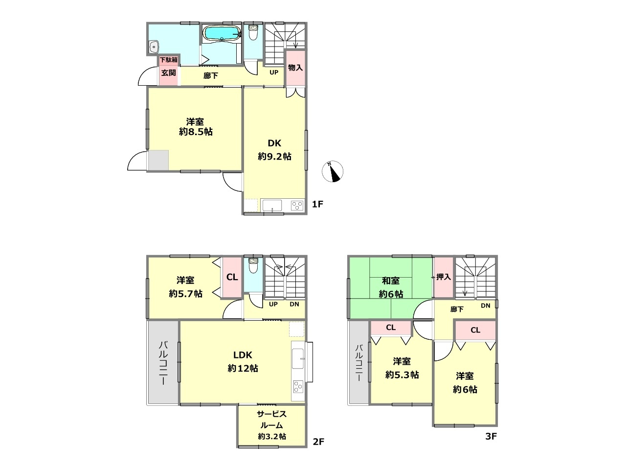 間取り：328000612033