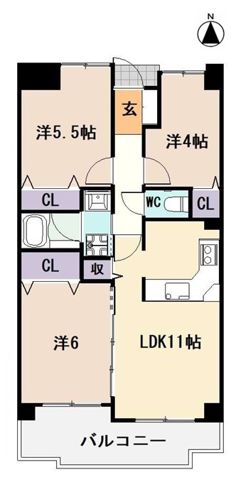 間取り：328000647679