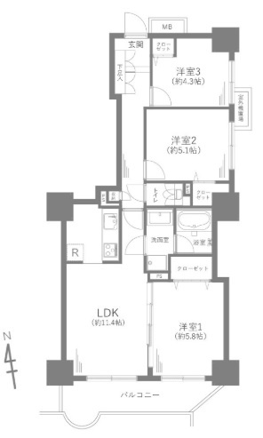 間取り：311002410656