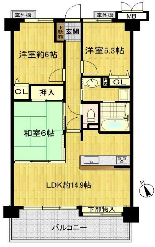 間取り：328000648431