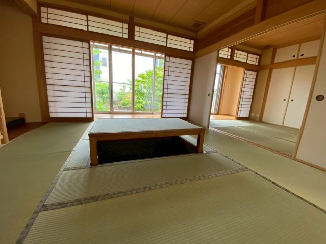 明るい和室です