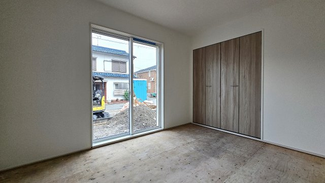 全居室収納付きで、お部屋を広く使えます。