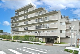 武庫川公園レックスマンションの外観