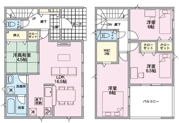 【新潟市秋葉区小須戸 第1 4号の間取り】