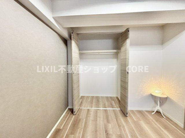 各居室にはクローゼットが備え付けられており、居室の広さを有効に使えます。