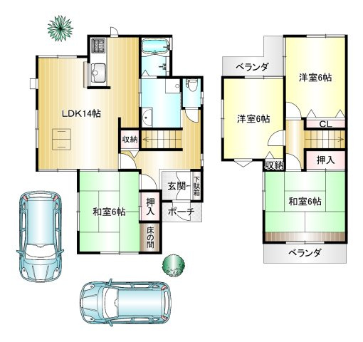間取り：329000142589