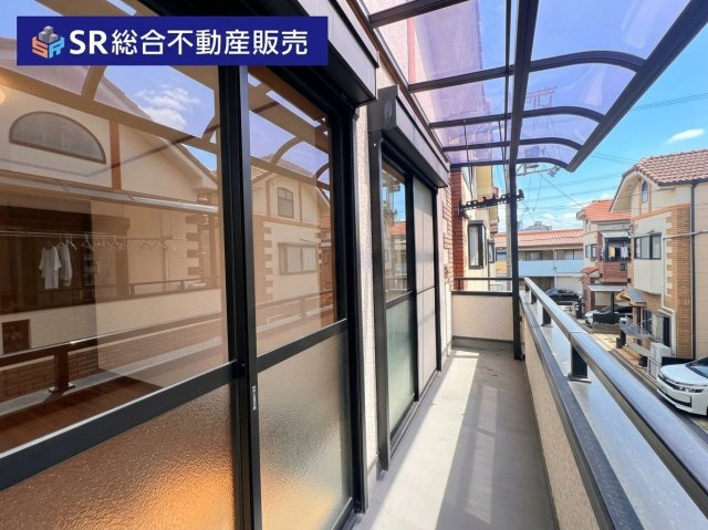 陽当たり良好で洗濯物が乾きやすいです！　