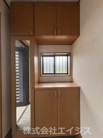 大きなスペースがあり、収納には困りません