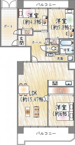 間取り：328000626390