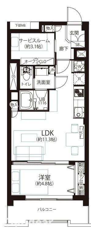 間取り：313004722732