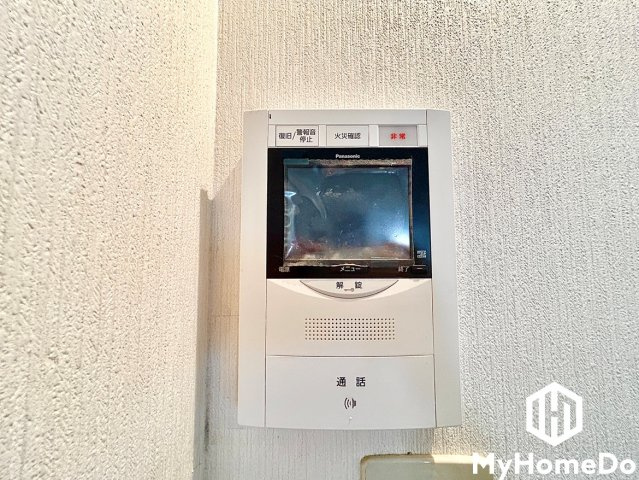 来訪者をしっかり確認！TVモニター付インターホンでセキュリティ強化