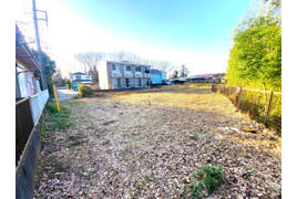 下溝　建築条件なし売地の外観