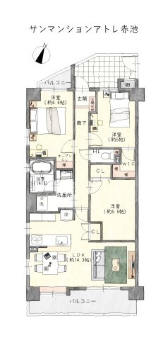 間取り：323000494352