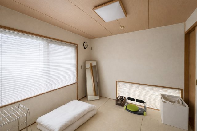 和室があれば、来客や子供用のスペースとして活躍します