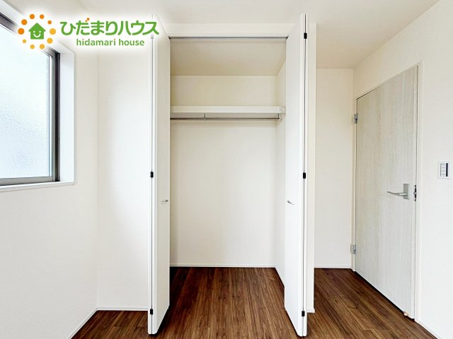 居室にゆとりが持てる大収納クローゼット付き♪