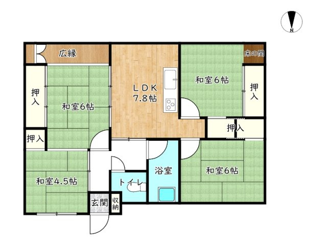 間取り：328000607509