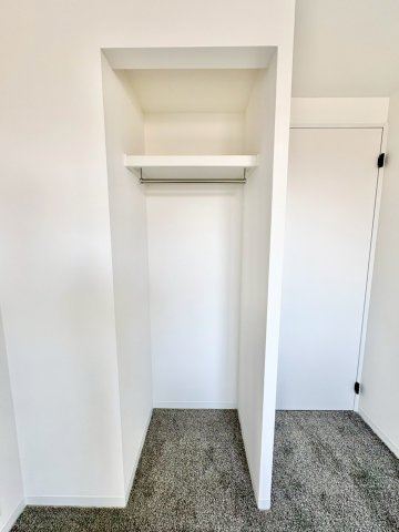 全居室収納付きで、お部屋がすっきり片付きます。
