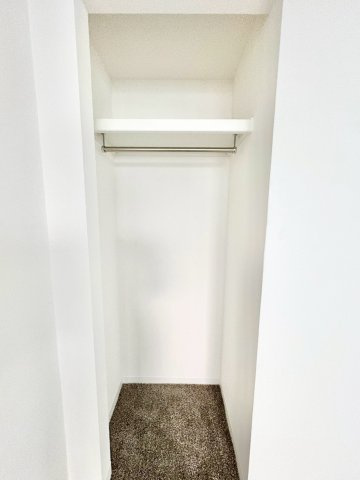 全居室収納付きで、お部屋がすっきり片付きます。