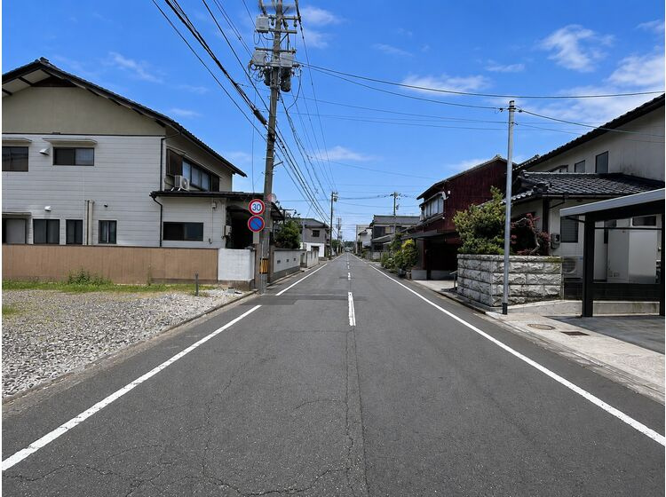 前面道路